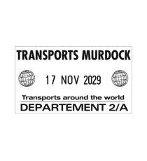 Timbro Professional 4.0 5440 Datario - 4,9 x 2,8 cm - 4 mm - personalizzabile - autoinchiostrante - cartuccia non inclus