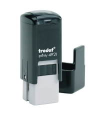 Timbro quadrato 4921 - personalizzabile - 12 x 12 mm - 3 righe - autoinchiostrante - Trodat