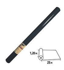 Tovaglia idrorepellente - in rotolo - 1,2 x 25 m - spunbond - nero - Pro Nappe