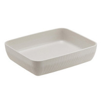 Vaschetta buffet Norway - avorio - 32,5 x 26,5 x 7,5cm - melamina - Leone