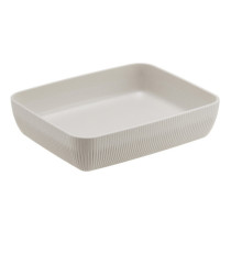 Vaschetta buffet Norway - avorio - 32,5 x 26,5 x 7,5cm - melamina - Leone