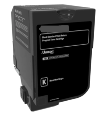 Toner CS531BK nero 75M20K0 toner compatibile per Lexmark CS531, CS632, CX532, CX635 capacità 3.000 pagine