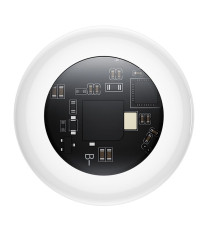 Localizzatore gps Hoco E91B bianco compatibile con Apple Find My tracker compatto e leggerissimo, durata fino a 12 mesi, adesivo