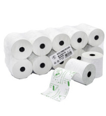 Rotolo per registratori di cassa - carta termica BPA free - 79 mm x 60 mt - 48 gr - diametro esterno 64 mm - anima 12 mm