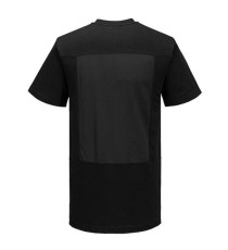 T-shirt chef unisex - maniche corte - taglia L - nero - Portwest