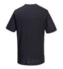 T-shirt DX4 - maniche corte - antibatterica - taglia XXL - nero - Portwest