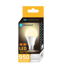 Lampadine led A60 10W attacco E27 950 lumen 3000K luce calda misura D60Hx112mm Equivalenza lampada incandescente 69W