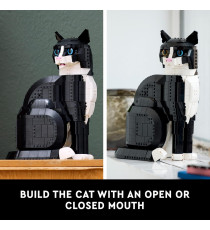 Lego Ideas - Gatto Tuxedo - Lego 21349 snodabile e personalizzabile Anni 18+ 1710pz