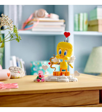 Lego Creator - Titti - Lego 40824 Modello Looney Tunes con Mazzo di Fiori, Cuore, Arco di Cupido Anni 12+ 412pz