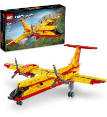 Lego Technic - Aereo antincendio - Lego 42152 carrello di atterraggio regolabile, eliche rotanti Anni 10+ 1134pz