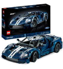 Lego Technic - Ford GT 2022 - Lego 42154 Supercar in Scala 1:12 con Dettagli Originali Anni 18+ 1468pz