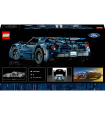 Lego Technic - Ford GT 2022 - Lego 42154 Supercar in Scala 1:12 con Dettagli Originali Anni 18+ 1468pz