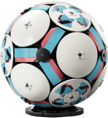 Lego Editions - Pallone da calcio - Lego 43019 all'interno c'è una scena con un micro-stadio Anni 10+ 1498pz