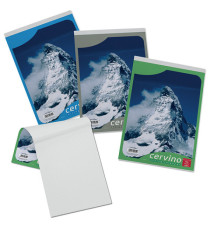 Blocco Cervino - A5 - 150 x 210mm - 50gr - 50 fogli - 5mm - Pigna