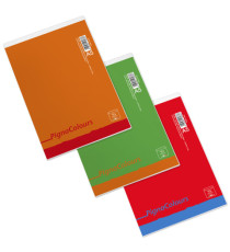 Blocco Colours - A5 - 150 x 210mm - 60 gr - 60 fogli - 5mm - Pigna