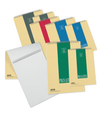 Blocco Pignastyl spiralato - A4 - 210 x 297mm - 80gr - 60 fogli - 5mm - Pigna