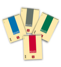 Blocco Pignastyl spiralato - A5 - 150 x 210mm - 80gr - 60 fogli - 5mm - Pigna