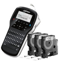 Bundle Dymo - Etichettatrice LM280 - 3 nastri D1 nero/bianco 12mm