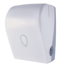 Dispenser asciugamani in rotolo Stileco - 24 x 24 x 32,5 cm - ABS - bianco - Medial