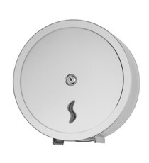 Dispenser carta igienica Brinox rotolo Maxi Jumbo - 31 x 13 x 32 cm - rotolo diametro 30 cm - acciaio inox - Medial