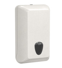 Dispenser carta igienica Woodplastic - interfogliata - piegati a V e Z - 30 x 13,2 x 17 cm - 550/450 fogli - bianco - Ma