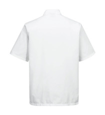 Giacca cuoco Kent - maniche corte - taglia XXL - bianco - Portwest