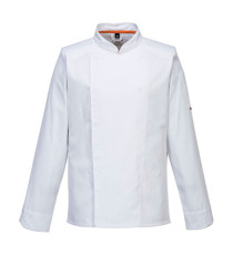 Giacca cuoco MeshAir Pro - maniche lunghe - taglia M - bianco - Portwest