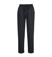 Pantaloni cuoco MeshAir Pro - taglia XL - nero - Portwest