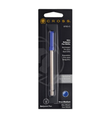 Refill per sfera Click Cross - punta media - blu  - Cross