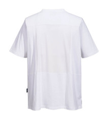 T-shirt chef unisex - maniche corte - taglia L - bianco - Portwest