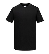 T-shirt Eco - maniche corte - taglia XL - nero - Portwest