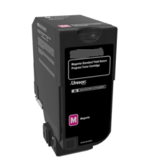 Toner CS531C magenta 75M20M0 toner compatibile per Lexmark CS531, CS632, CX532, CX635 capacità 2.000 pagine