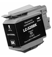 Cartuccia LC528BK nero ink pigmentato compatibile per Brother MFC-J6760DW, MFC-J6960DW, MFC-J6975DW, MFC-J6977DW 6.000 pagine