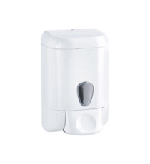 Dispenser sapone Prestige - murale - capacità 1 L - bianco/azzurro trasparente - Mar Plast