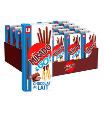 Mikado al latte - monoporzione 39 gr - Saiwa - conf. 24 pezzi