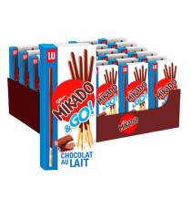 Mikado al latte - monoporzione 39 gr - Saiwa - conf. 24 pezzi