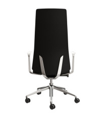 Poltrona direzionale Bull BUA - con braccioli fissi - nero - Unisit