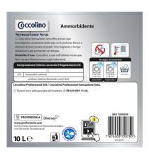 Ammorbidente lavatrice - profumo sensazione seta - 10 L - Coccolino