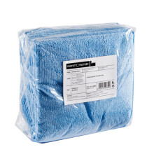 Panni microfibra Ultrega - 40 x 40 cm - azzurro - PerfettoFactory - conf. 10 pezzi