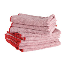 Panni microfibra Ultrega - 40 x 40 cm - rosso - PerfettoFactory - conf. 10 pezzi
