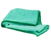 Panni microfibra Ultrega - 40 x 40 cm - verde - PerfettoFactory - conf. 10 pezzi