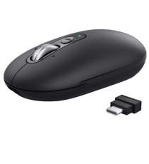 Mouse - ultrasottile - wireless - ricaricabile - Nero - Trust