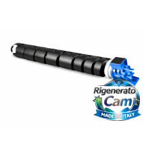 Toner TK8595C ciano rigenerato CAM di alta qualità, made in Italy 1T0C2GCNL0 per Kyocera TASKalfa MZ5001, MZ6001, MZ7001ci