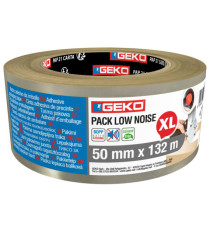 Nastro adesivo - 5 cm x 132 m - PP - silenzioso  - trasparente - Geko