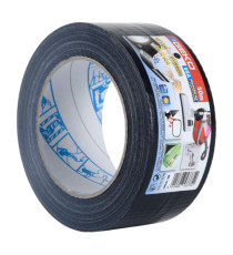 Nastro adesivo telato USA PREMIUM - 5 cm x 50 m - nero - Geko