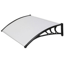 Pensilina modulare - 120 x 80 cm - policarbonato compatto - satinato opalino - X-Robust