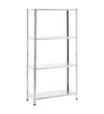 Scaffale in metallo - 4 ripiani - X-Robust