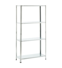 Scaffale in metallo - 4 ripiani - X-Robust