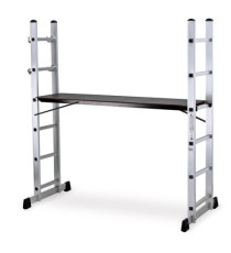 Scala trabattello Everest - 40 x 160 x 168 cm - alluminio - X-Robust