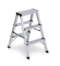 Scaletta - doppia salita - alluminio - X-Robust